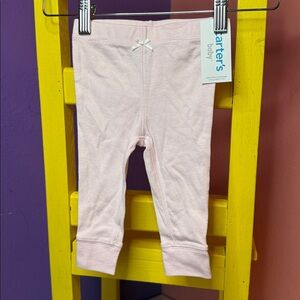 Carter's Soft Pink Baby Leggings
